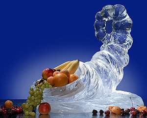 Food Ice Sculpture
