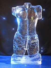 2nd Ice Sculpture / Vodka Luge